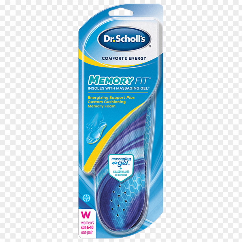 Insole Shoe Insert Dr. Scholl's Size Orthotics PNG