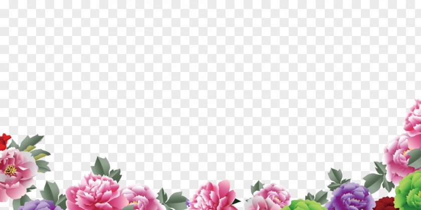 Peony Floral Design Download PNG