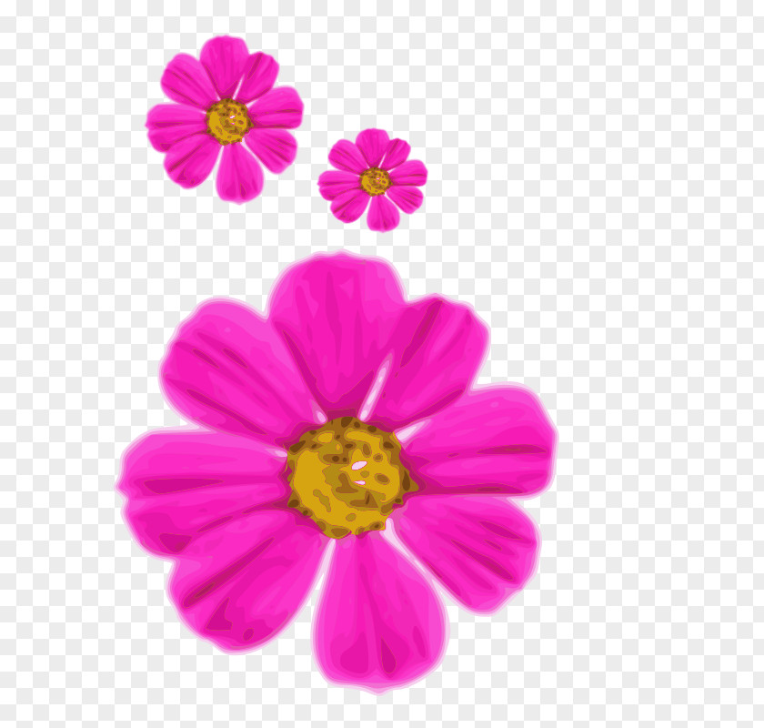 Pink Flower Windows Metafile Clip Art PNG