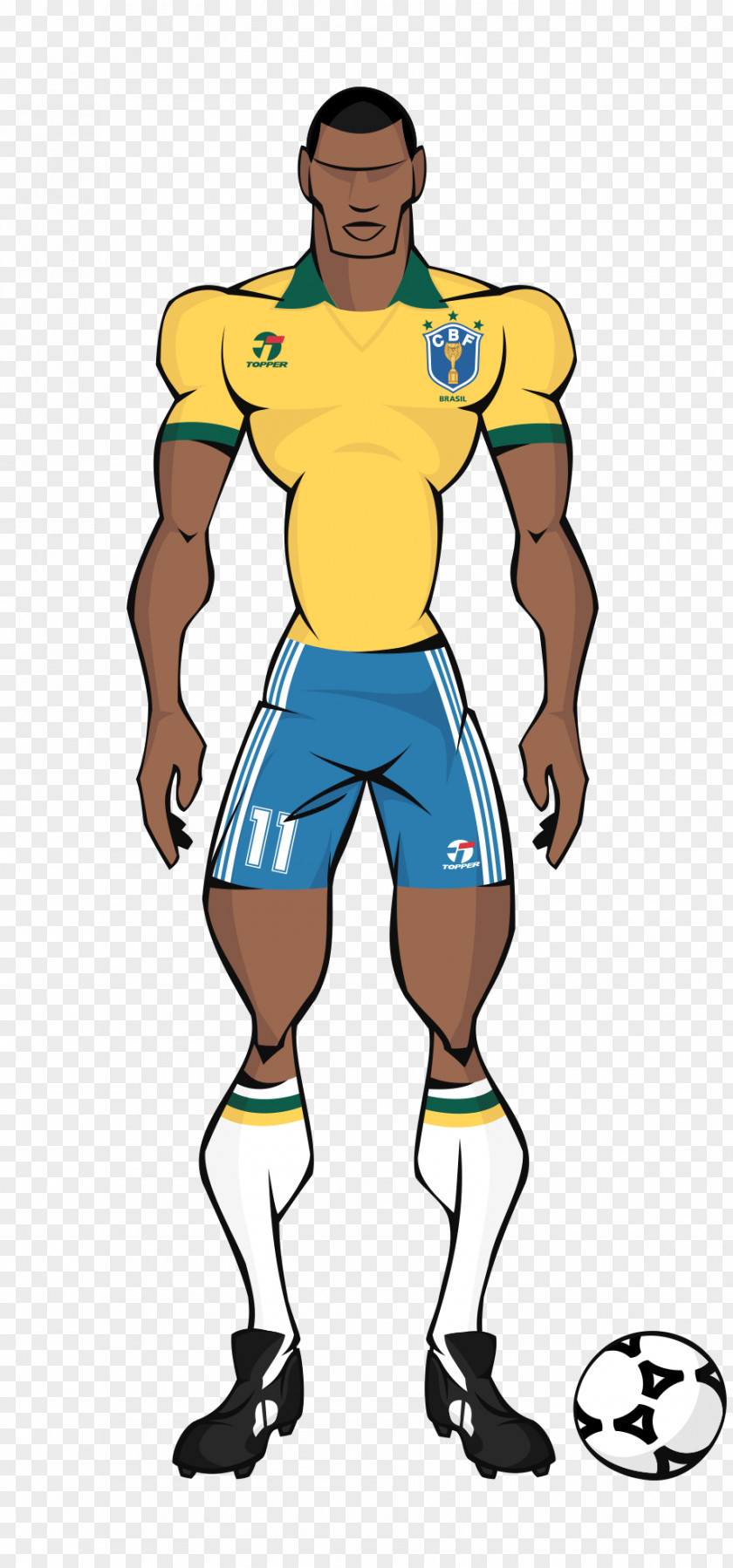 Brazil National Football Team Ricardo Gomes At The 1990 FIFA World Cup 1994 PNG