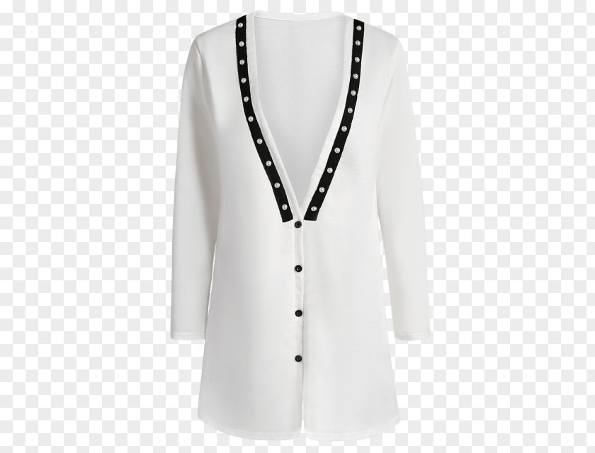 Button Sleeve Clothing Clothes Hanger Collar Blouse PNG