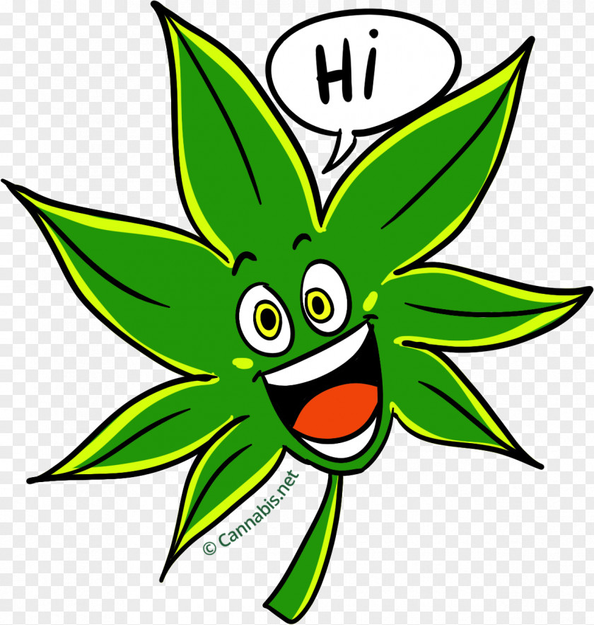 Cannabis Kush Plant Clip Art PNG
