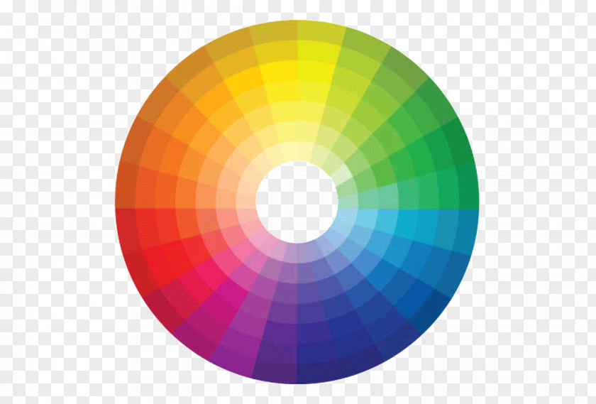 Color Wheel Complementary Colors Tertiary Scheme PNG