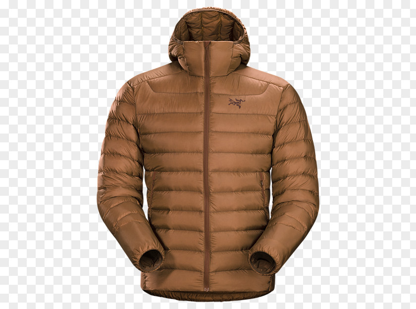 Goose Down Hoodie Arc'teryx Jacket Parka Feather PNG