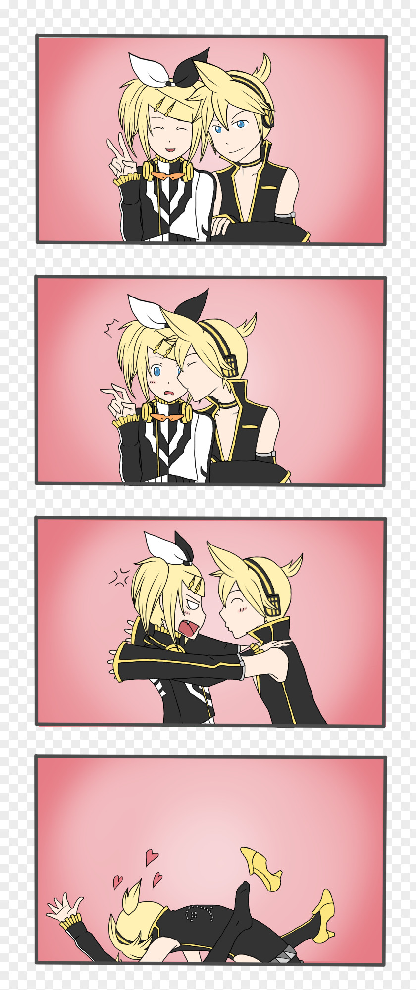 Hatsune Miku Kagamine Rin/Len Vocaloid Comics DeviantArt PNG