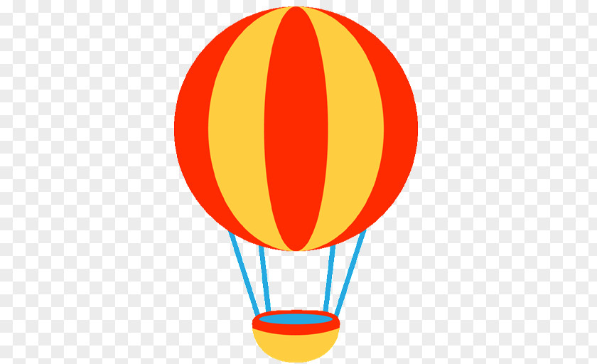 Hot Air Balloon With Rabbit Transport Clip Art PNG
