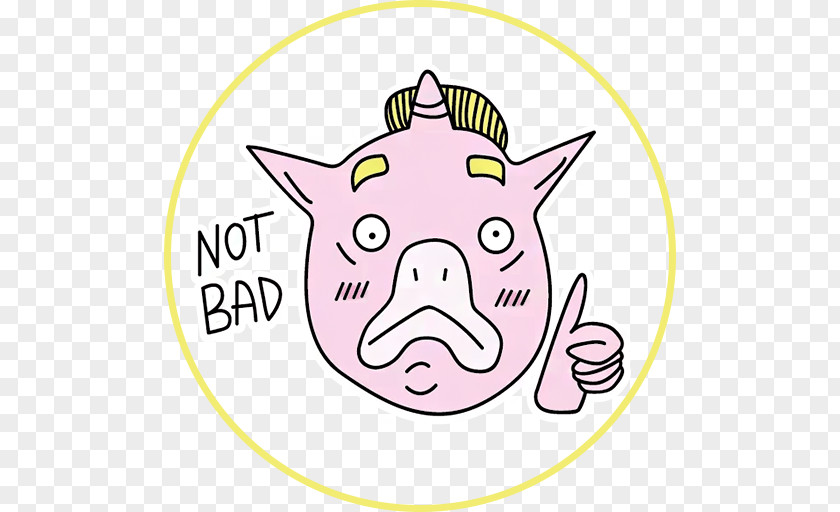 Pig Snout Berkshire Line Art Clip PNG