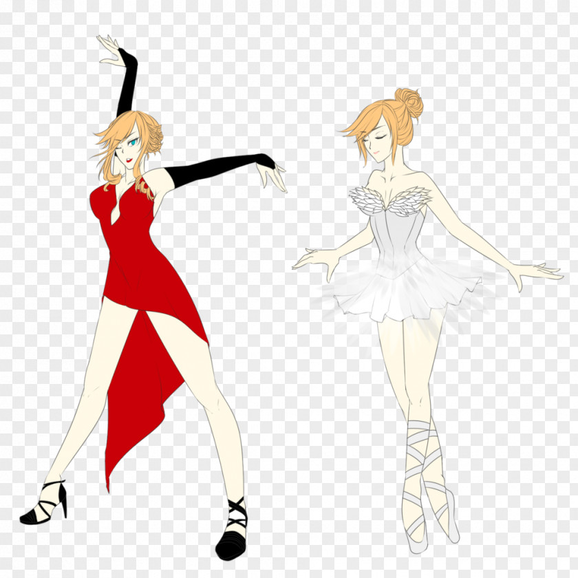 Ballet Drawings Stuff Illustration Shoulder Cartoon Costume Dress PNG