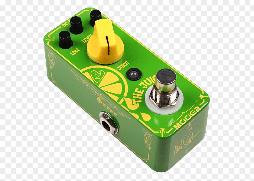 Electric Guitar Effects Processors & Pedals Distortion Mooer Audio Juicer PNG
