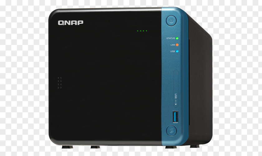 Newmark Systems Inc QNAP TS-453B 4 Bay NAS TS-453BE Desktop Network Storage Hard Drives Diskless TS-453B-4G PNG