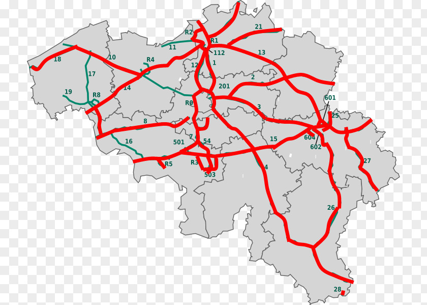 Road Brussels Ring A28 Motorway International E-road Network Controlled-access Highway PNG