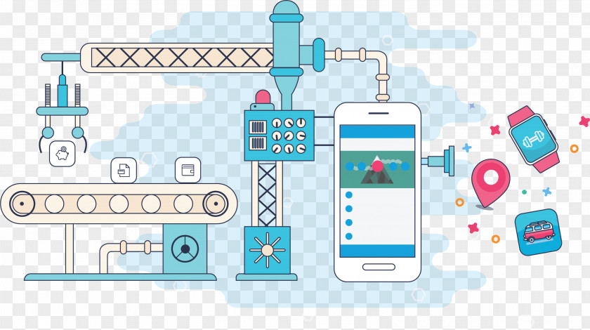 Water Brand Product Design Diagram PNG