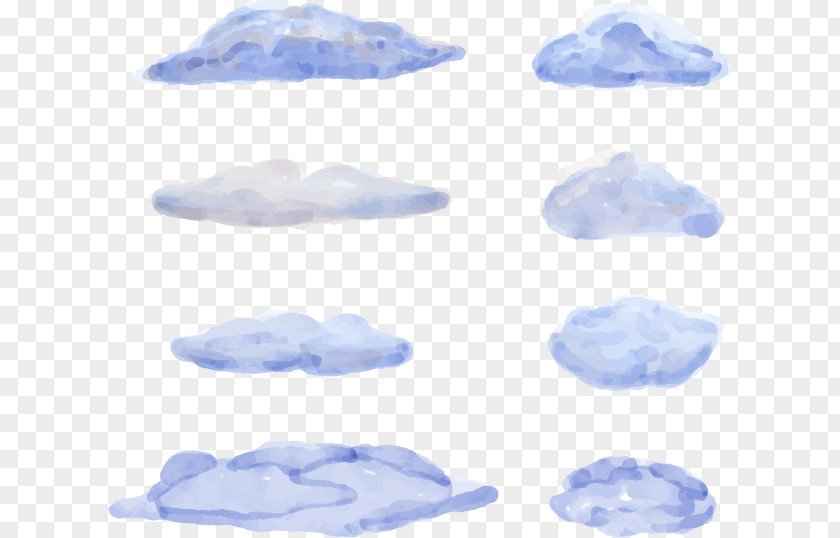 Watercolor Clouds Painting Cloud PNG