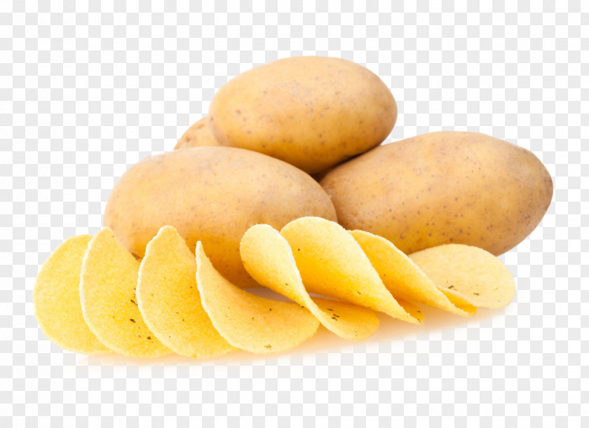 With Potato Slices French Fries Chip Food Snack PNG