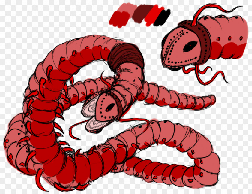Worm Drawing Mouth Character Clip Art PNG