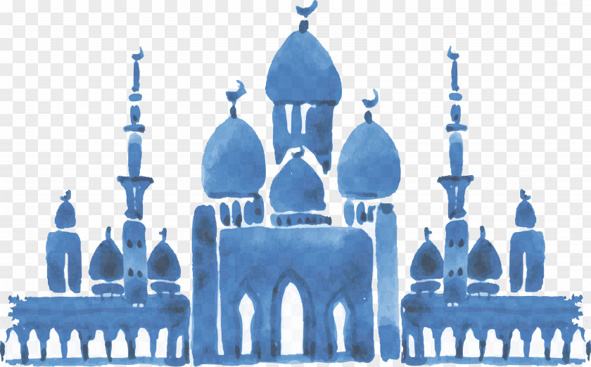 Blue Water Cathedral Islamic Architecture Religion Culture PNG