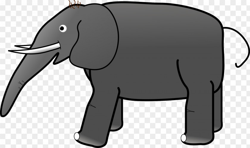 Grey Elephant Cliparts Indian African Clip Art PNG