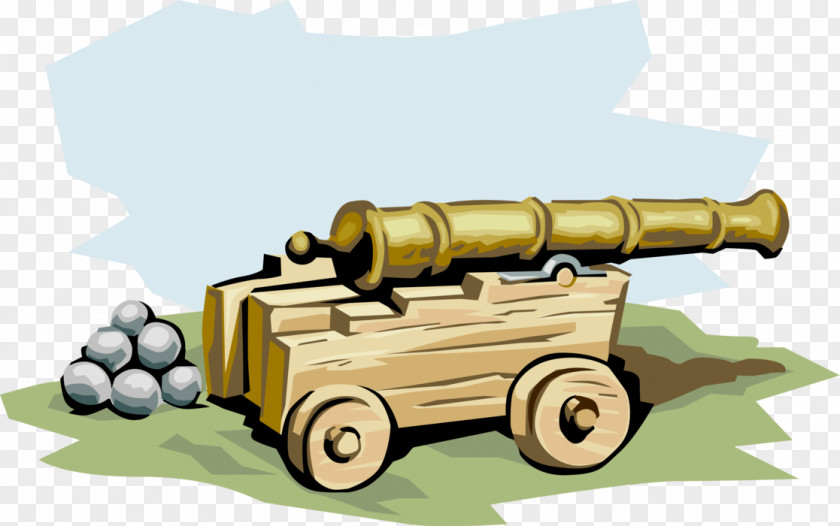 Metal Military Vehicle Gun Cartoon PNG