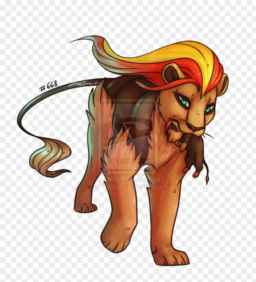 Pyroar Pokémon X And Y Conquest Litleo PNG