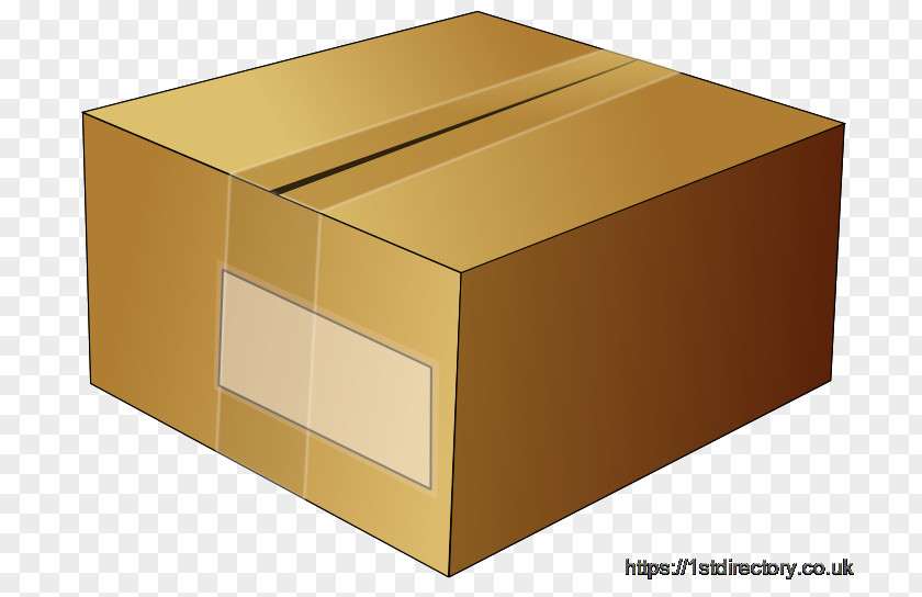 Box Clip Art Openclipart Vector Graphics Cardboard PNG