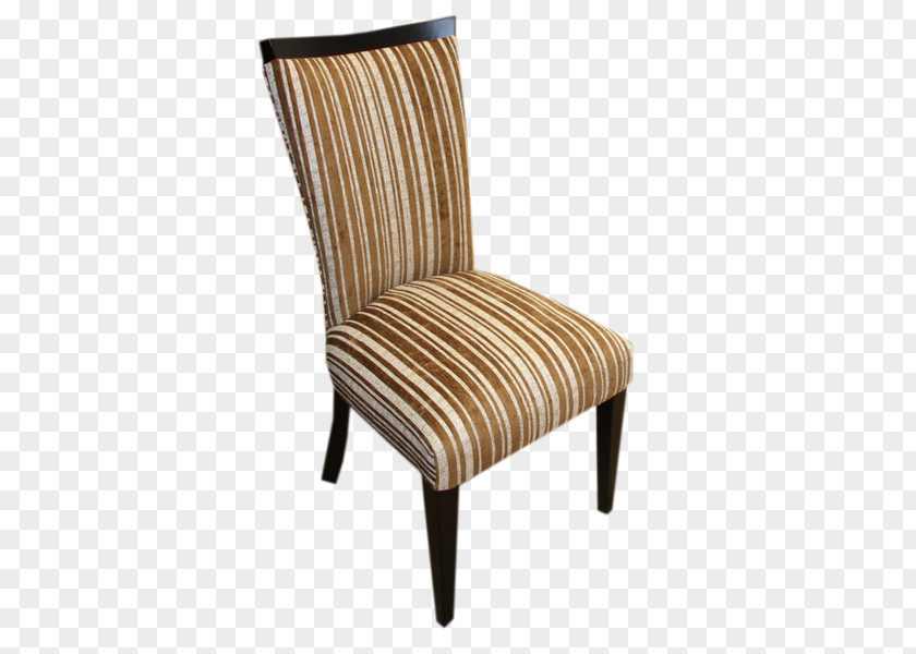 Brown Stripes Chair Garden Furniture PNG
