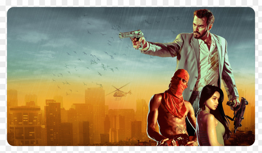 Max Payne 3 PlayStation Xbox 360 High-definition Television PNG