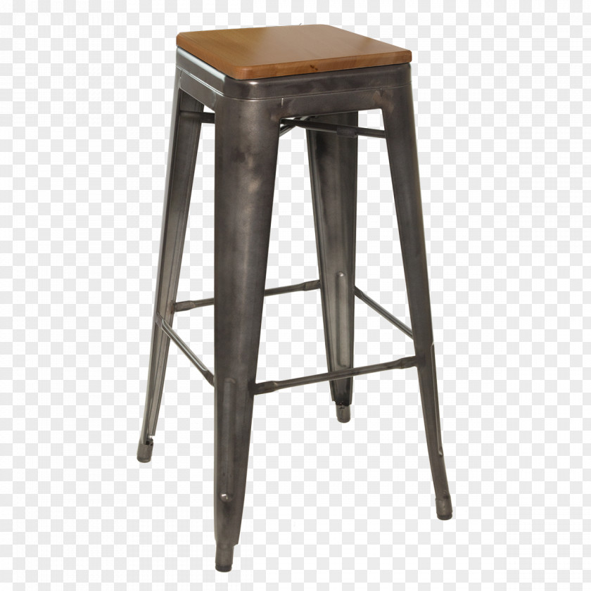 Wood Bar Stool Seat Chair PNG