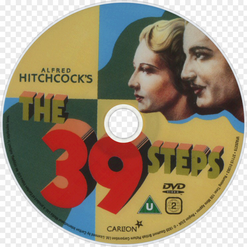 39 Steps The DVD Film Blu-ray Disc Tihar PNG