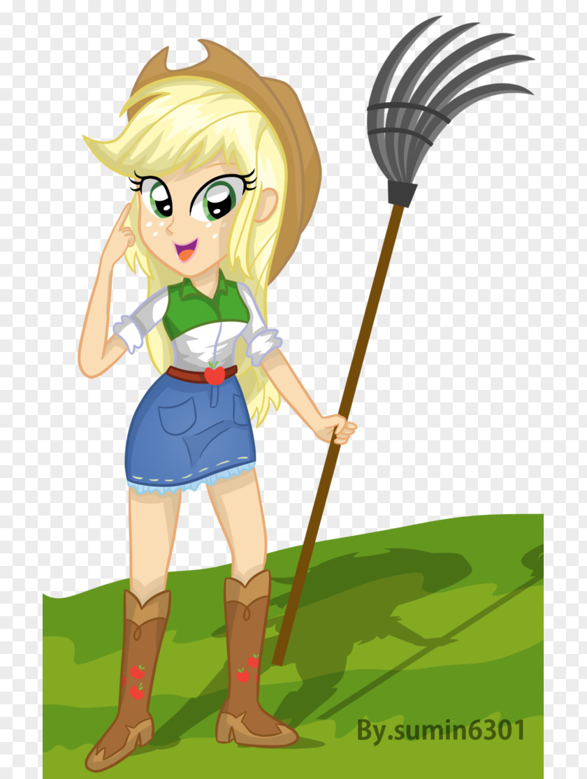 Farmer Applejack Rainbow Dash Pinkie Pie Art My Little Pony: Equestria Girls PNG