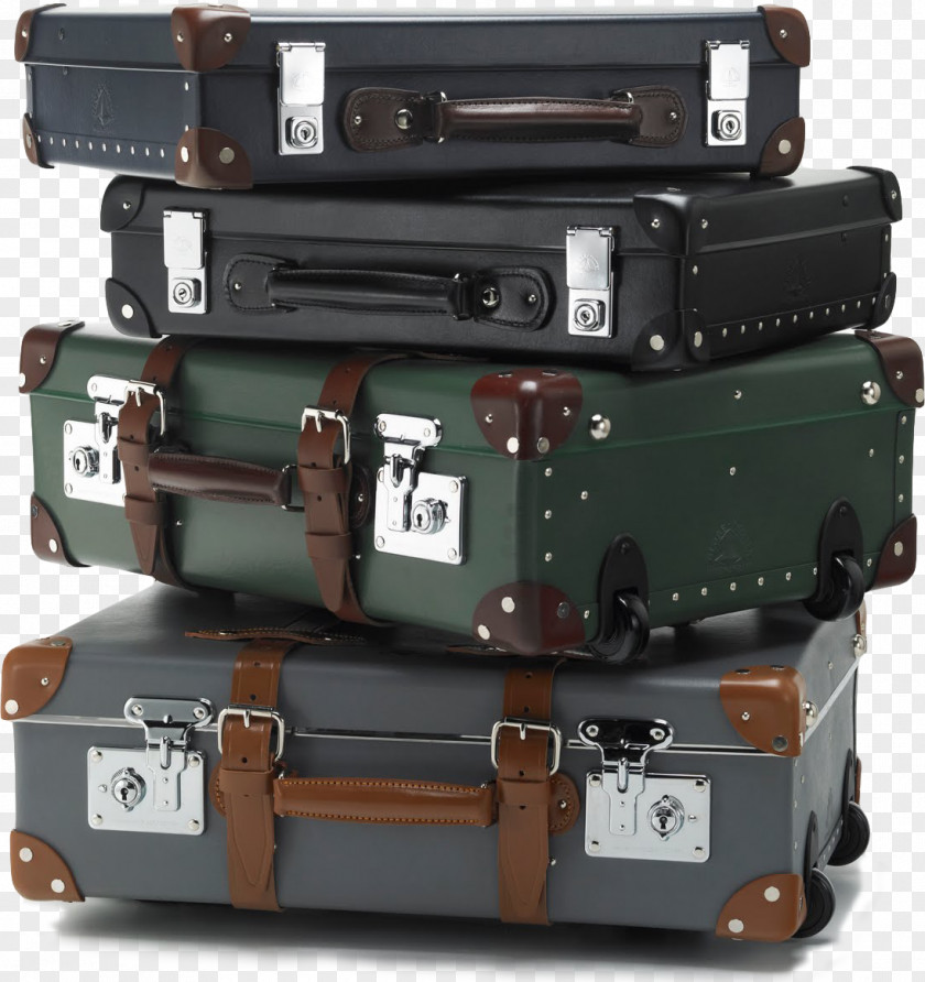 Suitcase Baggage Globe-Trotter Hotel PNG