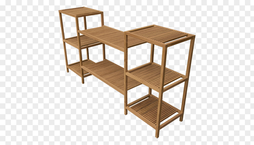 Bar Table Shelf Garden Furniture Teak PNG