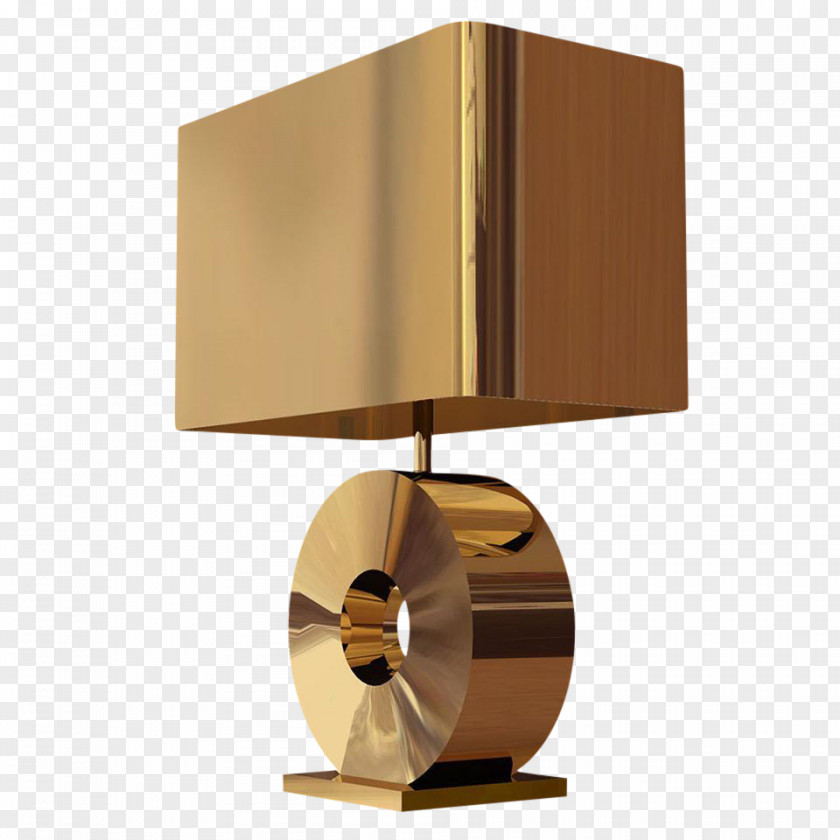 Bronze Lamp Shades Light Table PNG