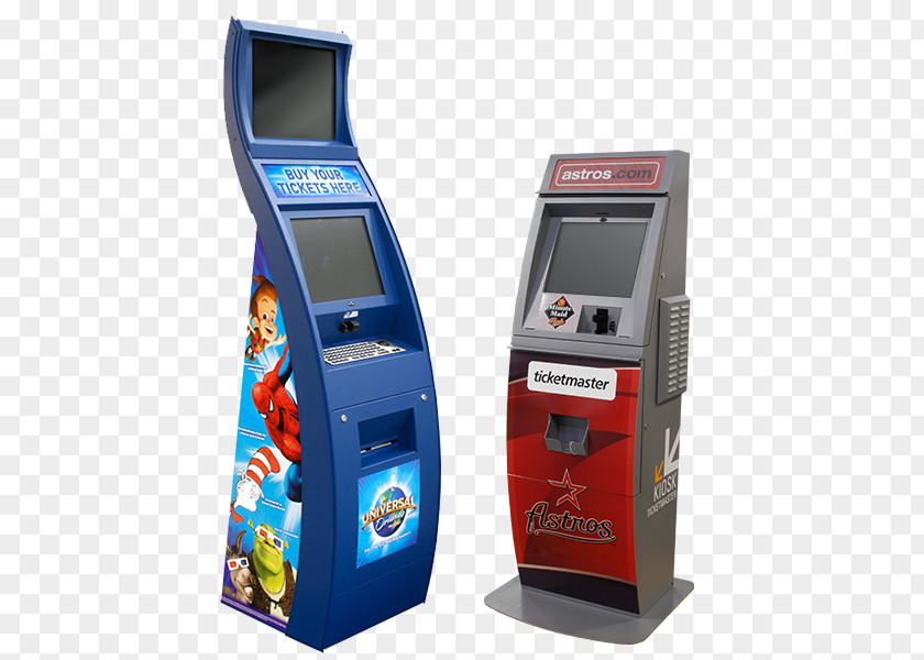 Interactive Kiosks Ticket Machine Vending Machines PNG