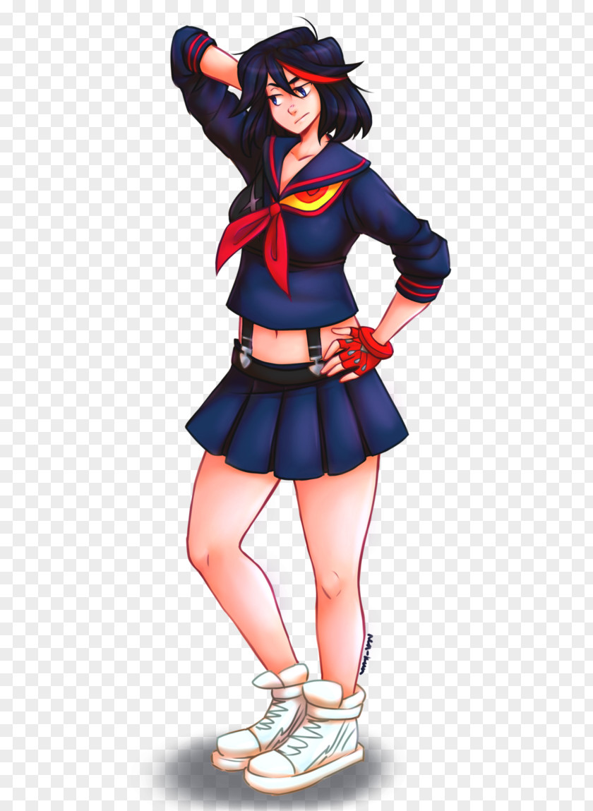 Ryuko Cartoon Costume Character PNG