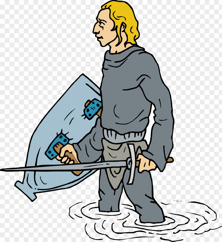 The Soldiers Walking In Water Soldier Clip Art PNG