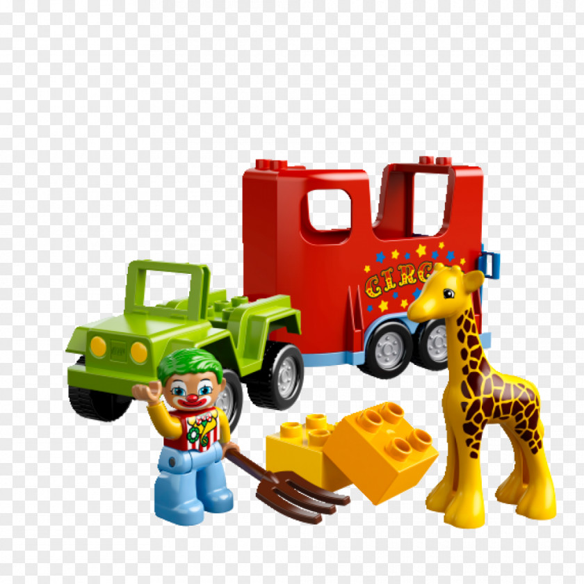 Toy LEGO Duplo 10550 DUPLO Ville My First Circus Play Set PNG