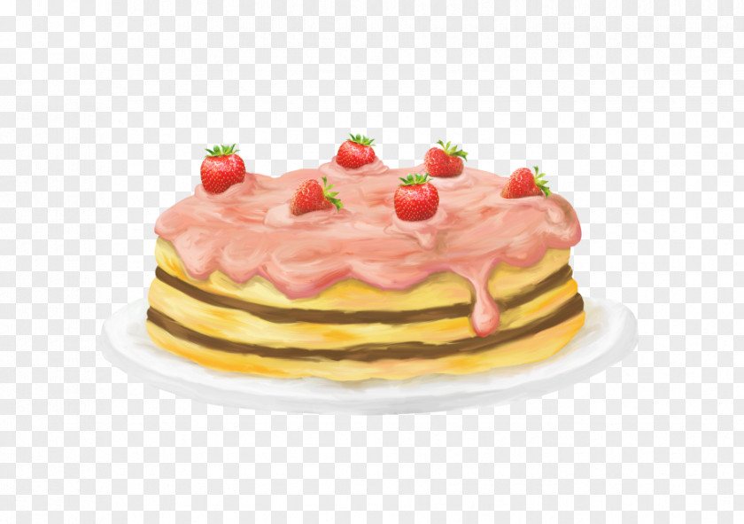 Cake Torte Cupcake Drawing Ice Cream PNG