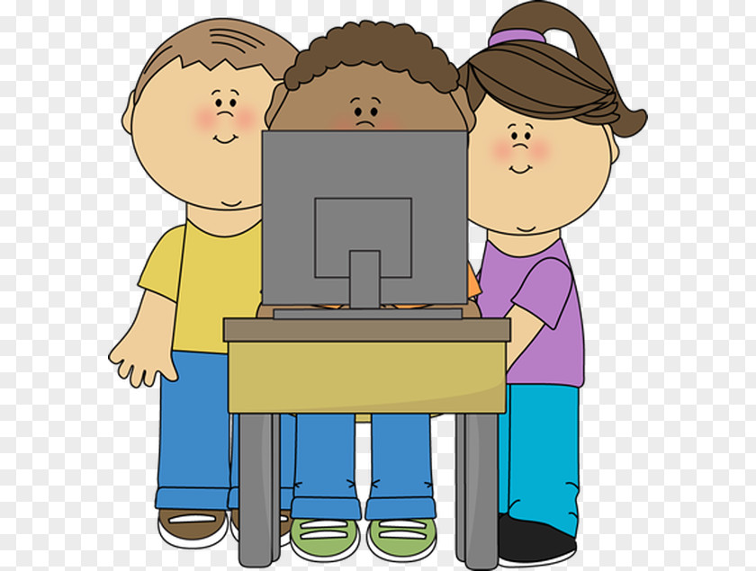 Computer Computers In The Classroom Child Clip Art PNG