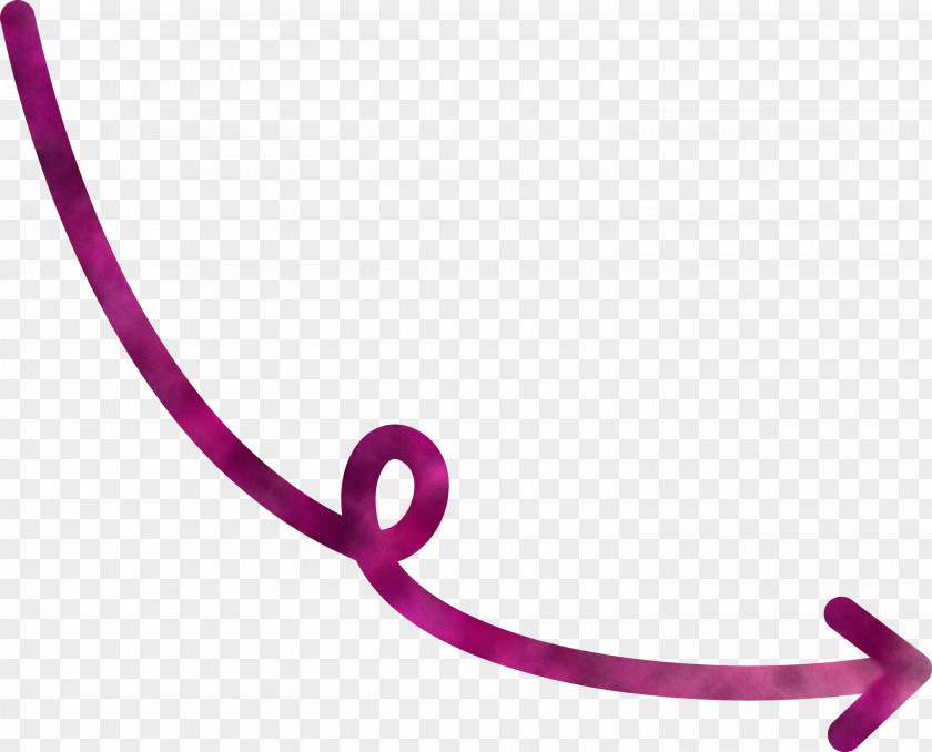 Curved Arrow PNG