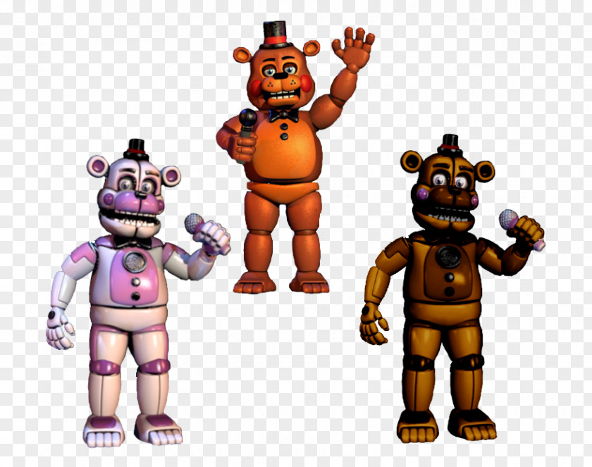 Fnaf 2 Animatronics Five Nights At Freddy's: Sister Location Freddy's 3 4 Jump Scare PNG