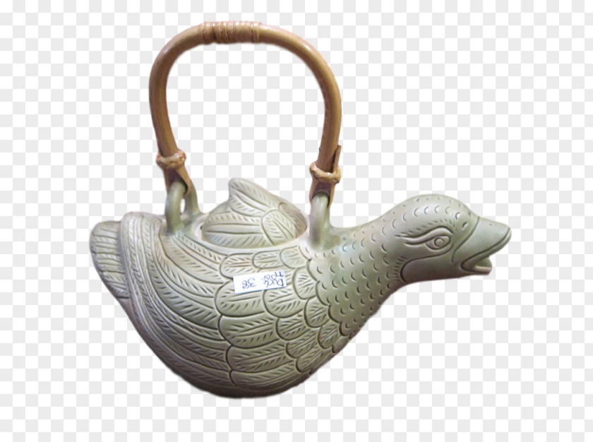 Kettle Teapot Pottery Tennessee PNG