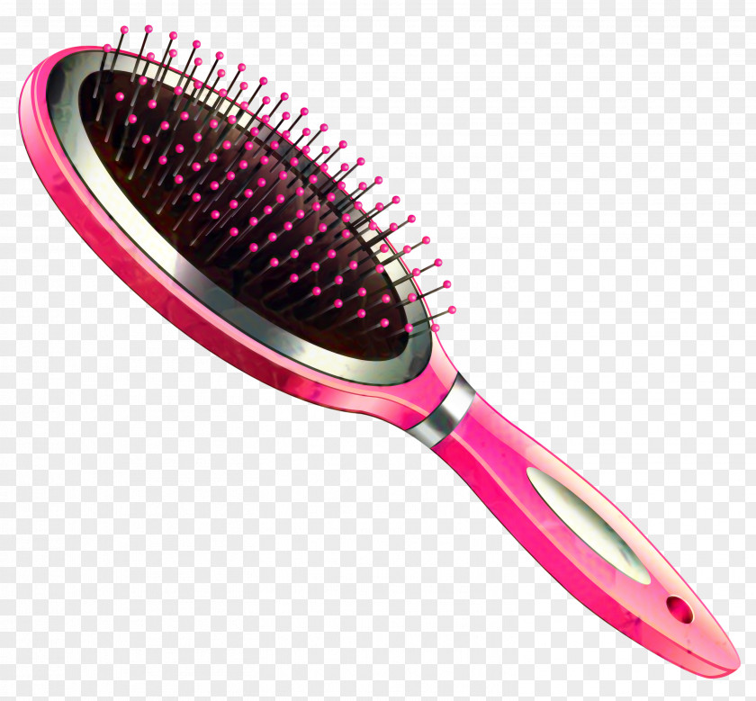 Racketlon Hair Accessory Brush Background PNG