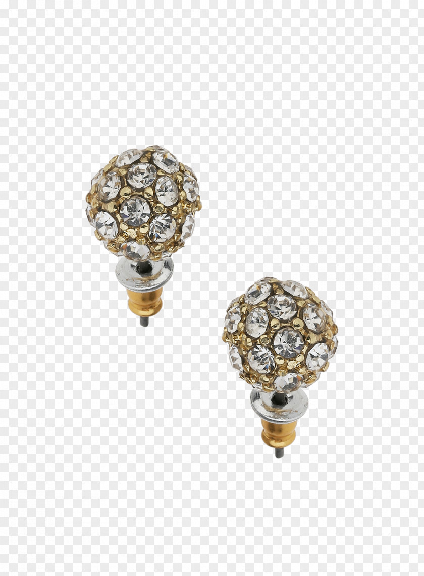 Rhinestone Earring Jewellery Gemstone Shirt Stud Gold PNG