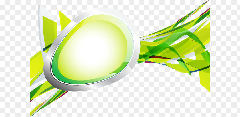 Science And Technology Creative Decoration Nature Graphics Green Euclidean Vector PNG