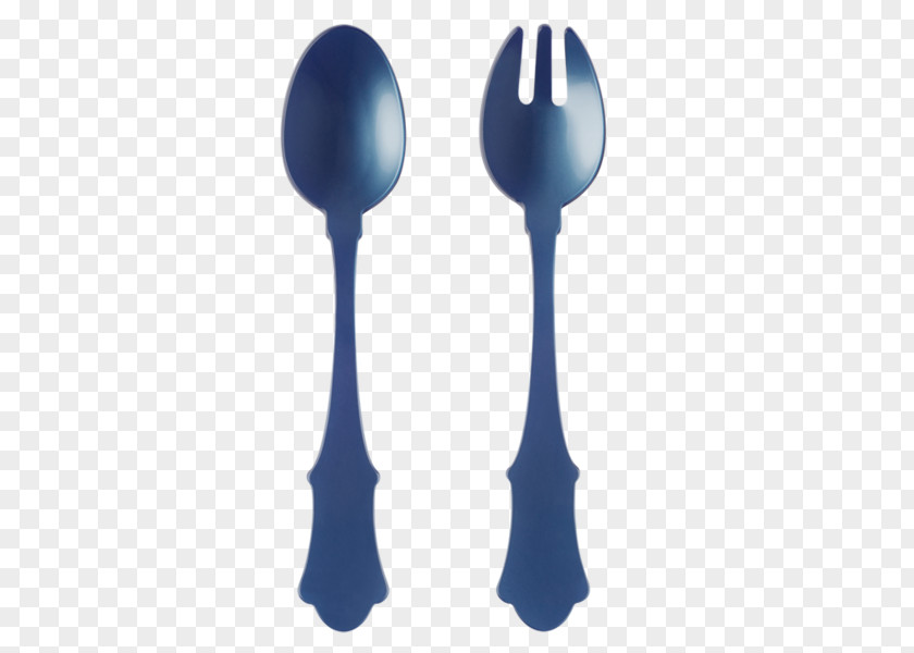 Spoon Cutlery Old Fashioned Salad Servers Set PNG