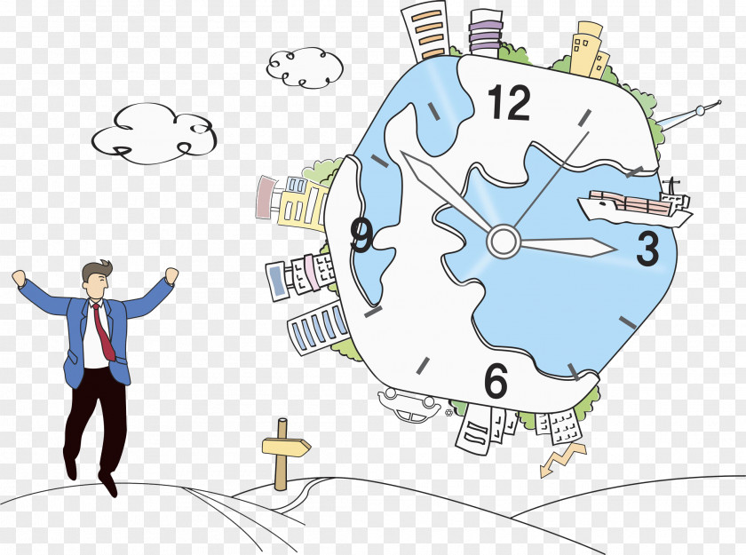 Time Man Download Clip Art PNG