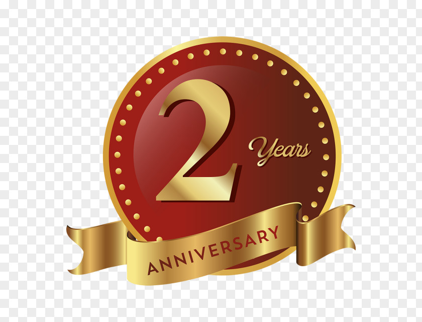2nd Anniversary Logo Symbol PNG
