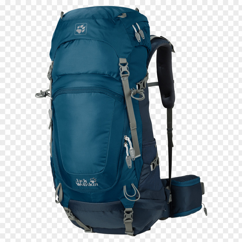 Backpack Jack Wolfskin Bag Hiking Outdoor Recreation PNG