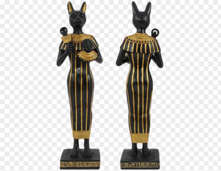 Cat Bastet Ancient Egyptian Deities Statue PNG