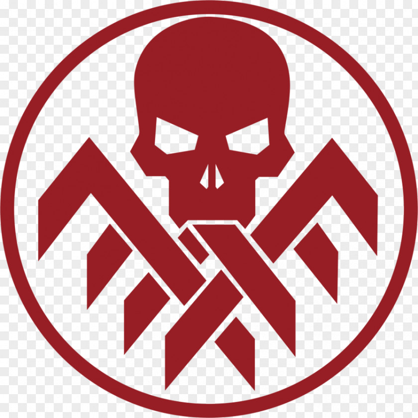 Cdr Red Skull Captain America Lernaean Hydra Logo PNG